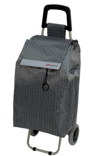 65L Shopping Trolley GG Pattern with free extra wheel