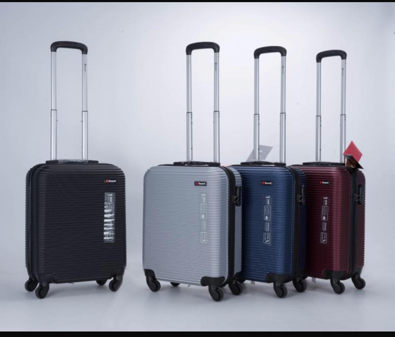 EzzyRoll 8440 ABS Luggage Set of 4 Durable and Stylish