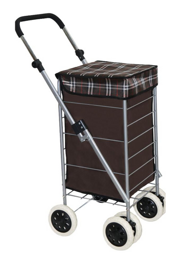 NEW 4 Wheel Folding Shopping Trolley