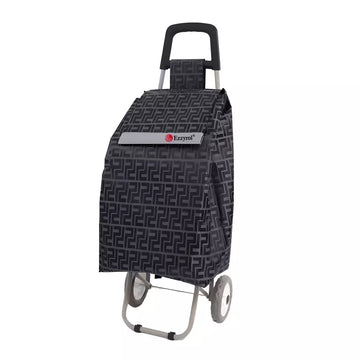 50L Foldable Shopping Trolley with Free Extra Wheel