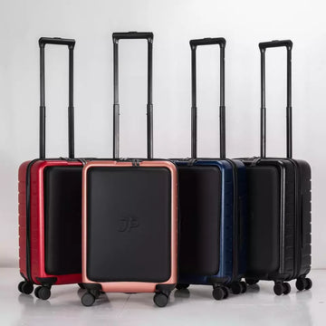 Justpack Carry-On with Laptop Compartment, ABS Shell