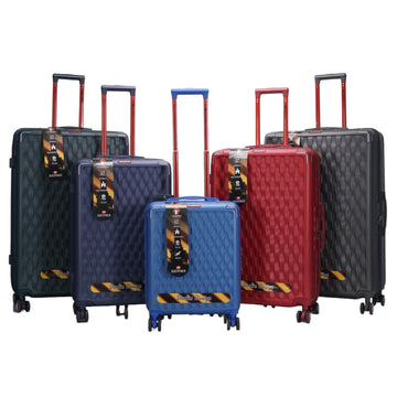 Hard shell luggage, cabin luggage7 to 10 kg 55x20x40, medium luggage 20kg, larg size luggage 23kg, XL size suitcase 25-30 kg